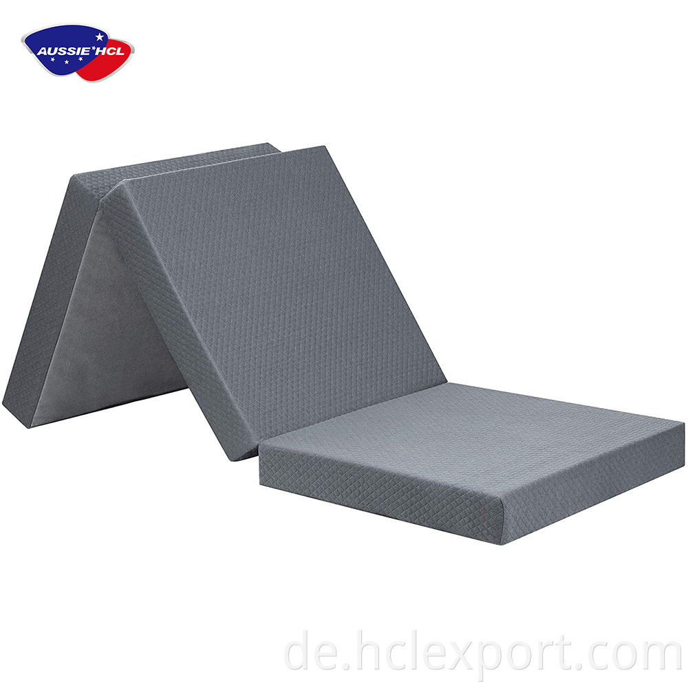 Klappmatratze im Freien faltbare medizinische Reise Camping -Schwamm Matratzen Topper Memory Foam Matratze